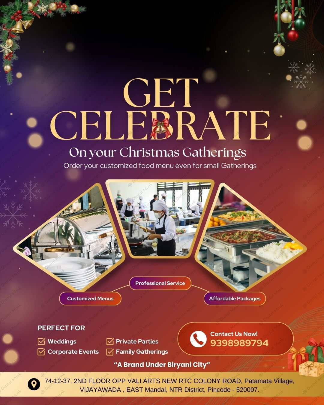 SWASA CATERINGS Sample design